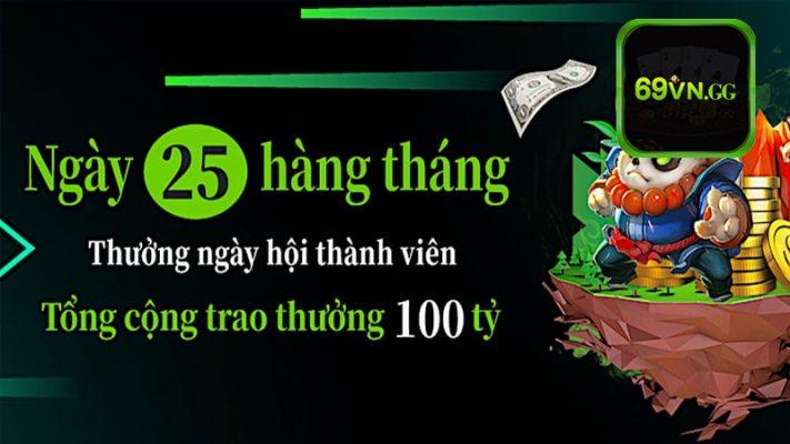 Cơ hội nhận quà khủng chương trình khuyến mãi hấp dẫn tại Nổ Hũ 69Vn